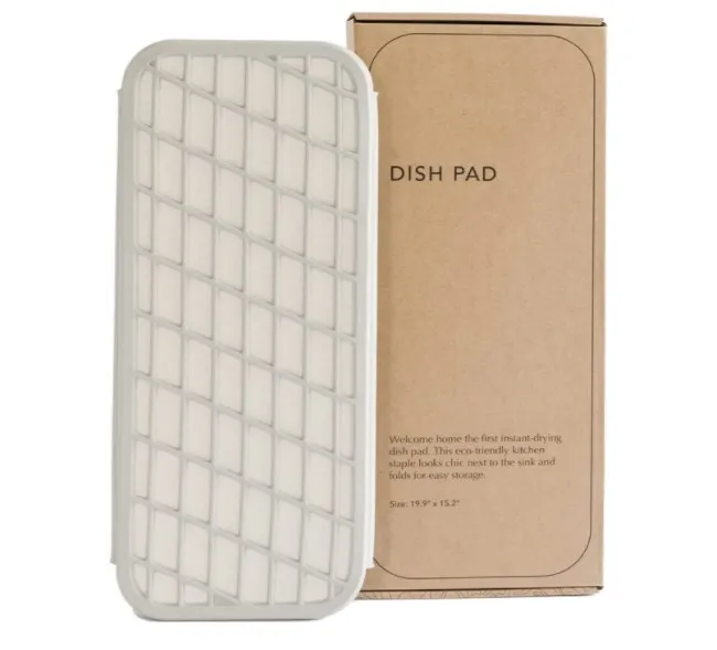 2022 NEW Collapsible Kitchen Drying Mat, Silicone Dish Drying Mat