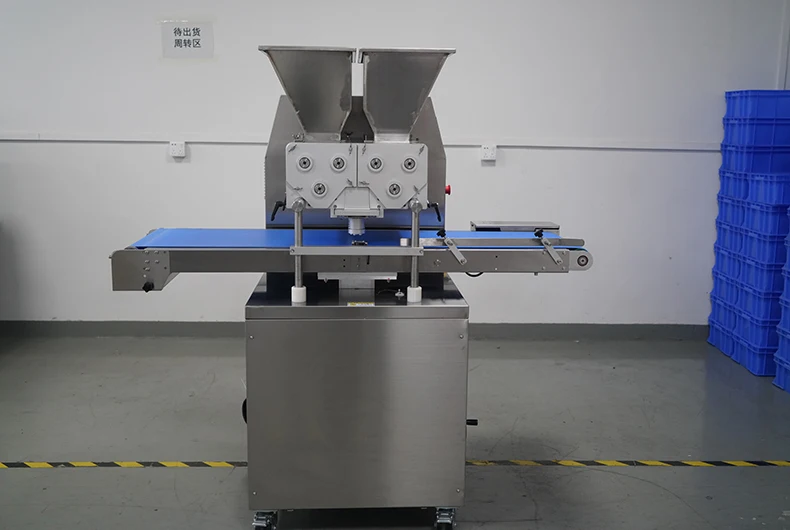 Commercial Biscuit Pouring Machine Double Color Cookie Dropping Machine Double Color Cookie Machine