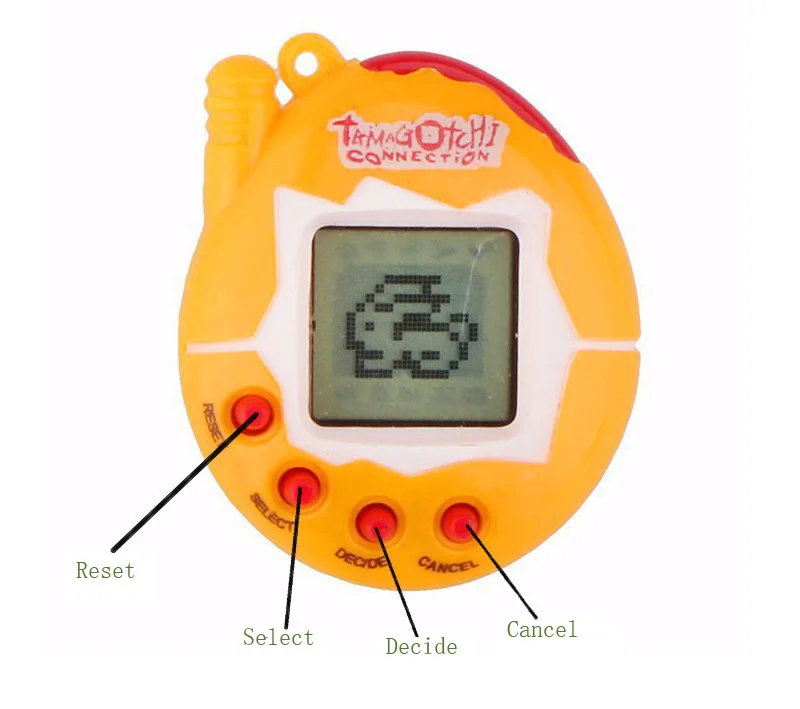 Hot sale nostalgic game In One Virtual Cyber electronic Pet Toy Style