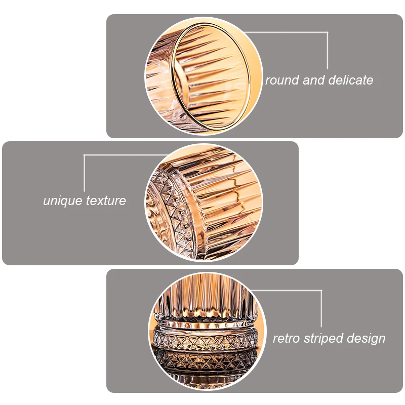 Old Fashion Beverage Whisky Burgundy Brandy Tumbler Long Drink Hobster Tall Whiskey Glassware