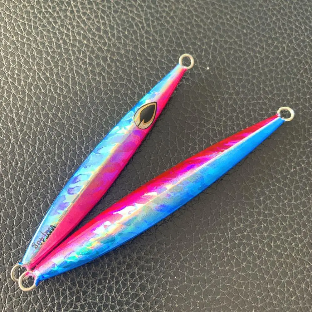 
Factory price jigging metal fishing lure luminous 40g 60g Bass fishing lure for sea fishing 