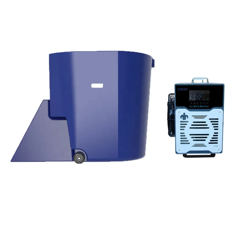 New design ice bath tub with cooling system chiller machine