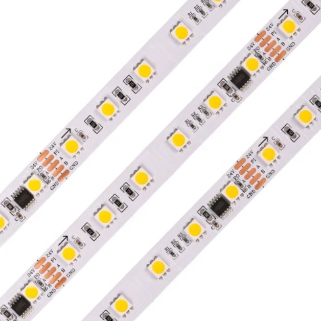 Одноцветный SMD2835 водонепроницаемая 5050 Dc 24 В Dmx512 светодиодная лента