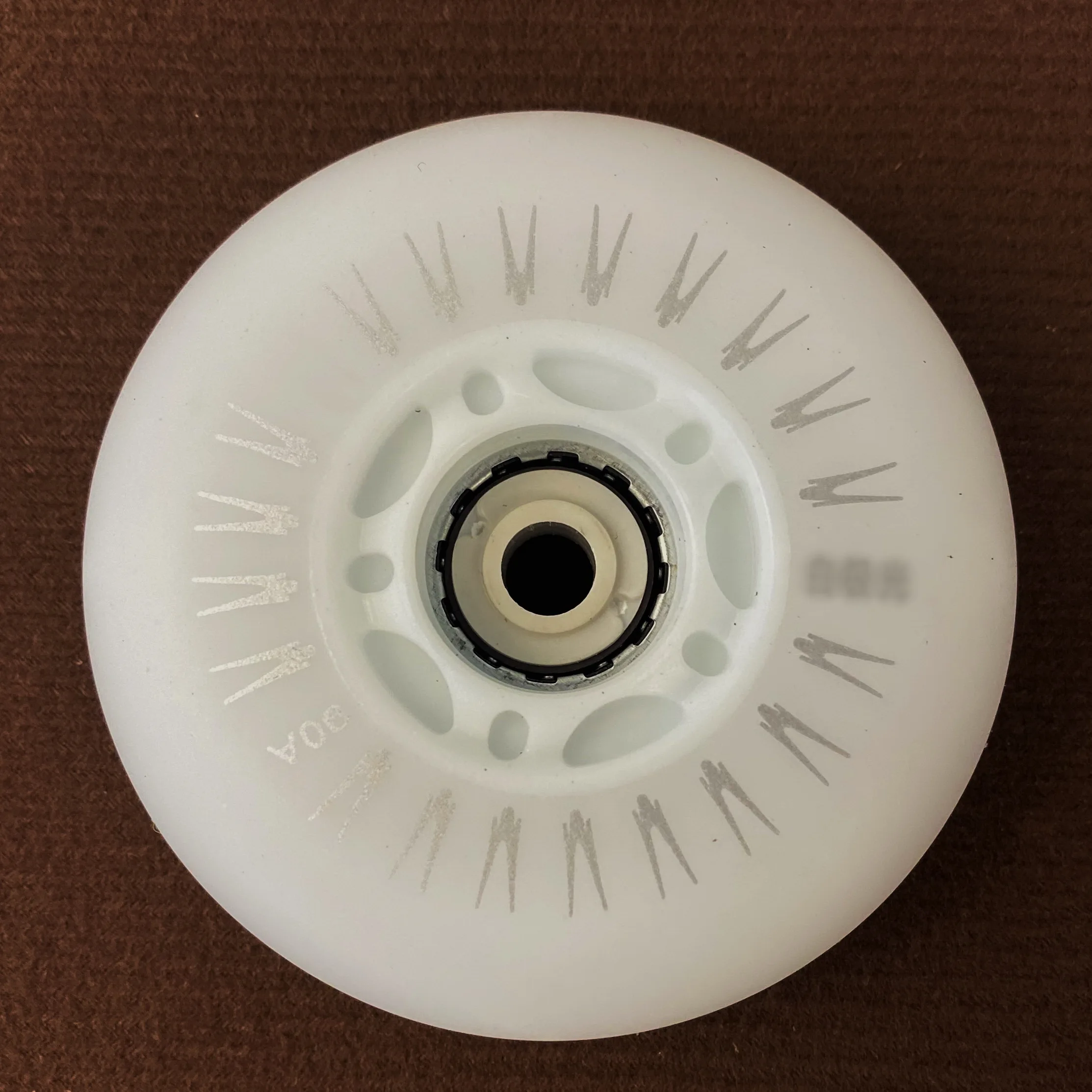 PU Wear-resistant Roller Skates Inline Luminous Lighting Wheel 80mm flashing wheels In Stock