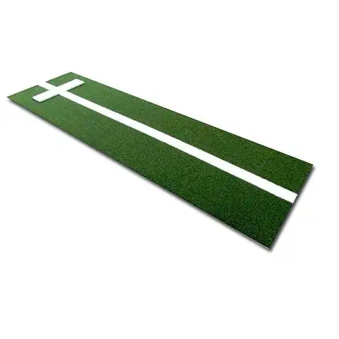 MCG Durable Nonslip Turf Baseball Softball Pitching Practice Mat Customized Softball Pitching Rubber Mat for Indoor Outdoor