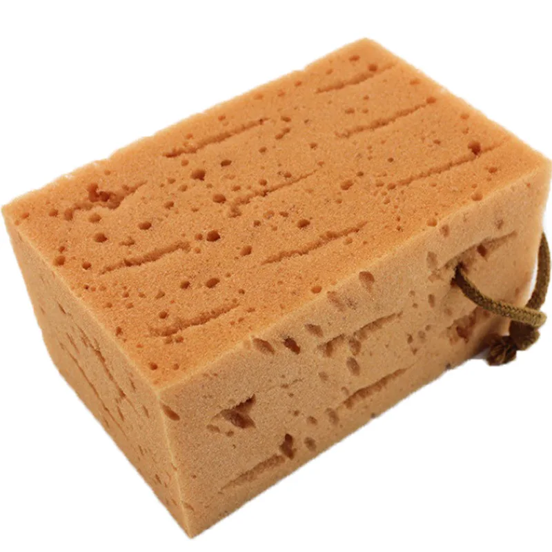 Wholesale Soft  Rectangle Porous Cleaning Seaweed Sponge For car sponge  cleaner polish
