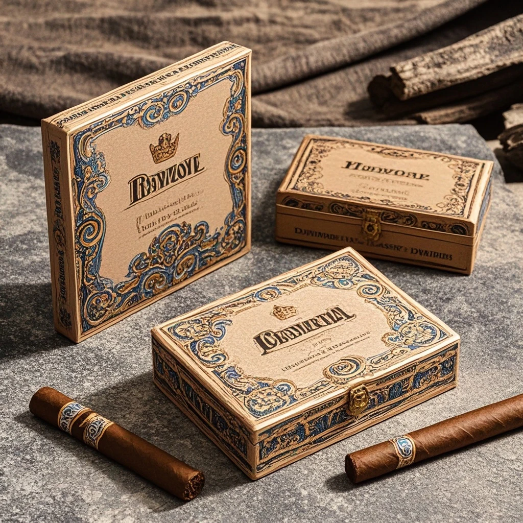 Wholesale Custom Printing Pre Roll Cardboard Luxury Blank Cigarette Boxes For Cigars Tobacco Packaging