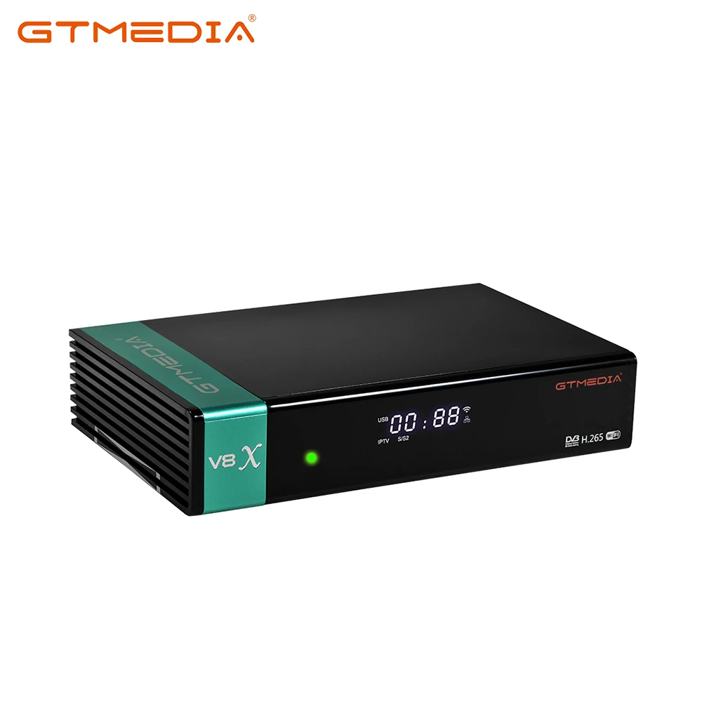 2021 Лидер продаж смарт-карты декодер GTMEDIA V8X DVB-S2 S2X-цифра спутниковый телевизионный ресивер Поддержка PVR