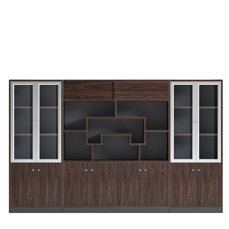 Commercial Furniture Office Large Bookshelf MFC Vertical File Storage Cabinet