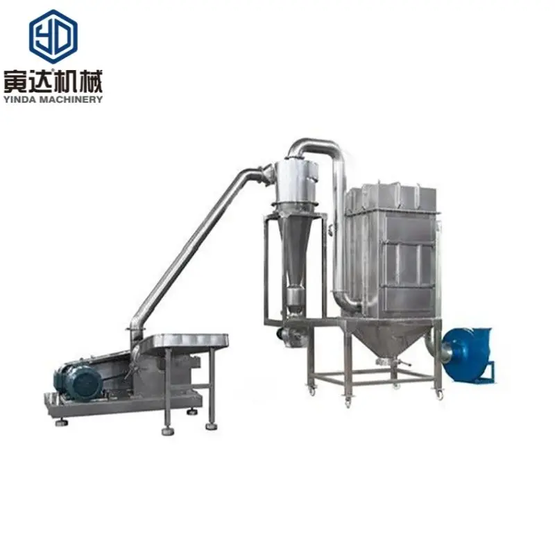 YDWS 800KG/HR  SS pin mill grinder powder grinding machine sets powder making machine