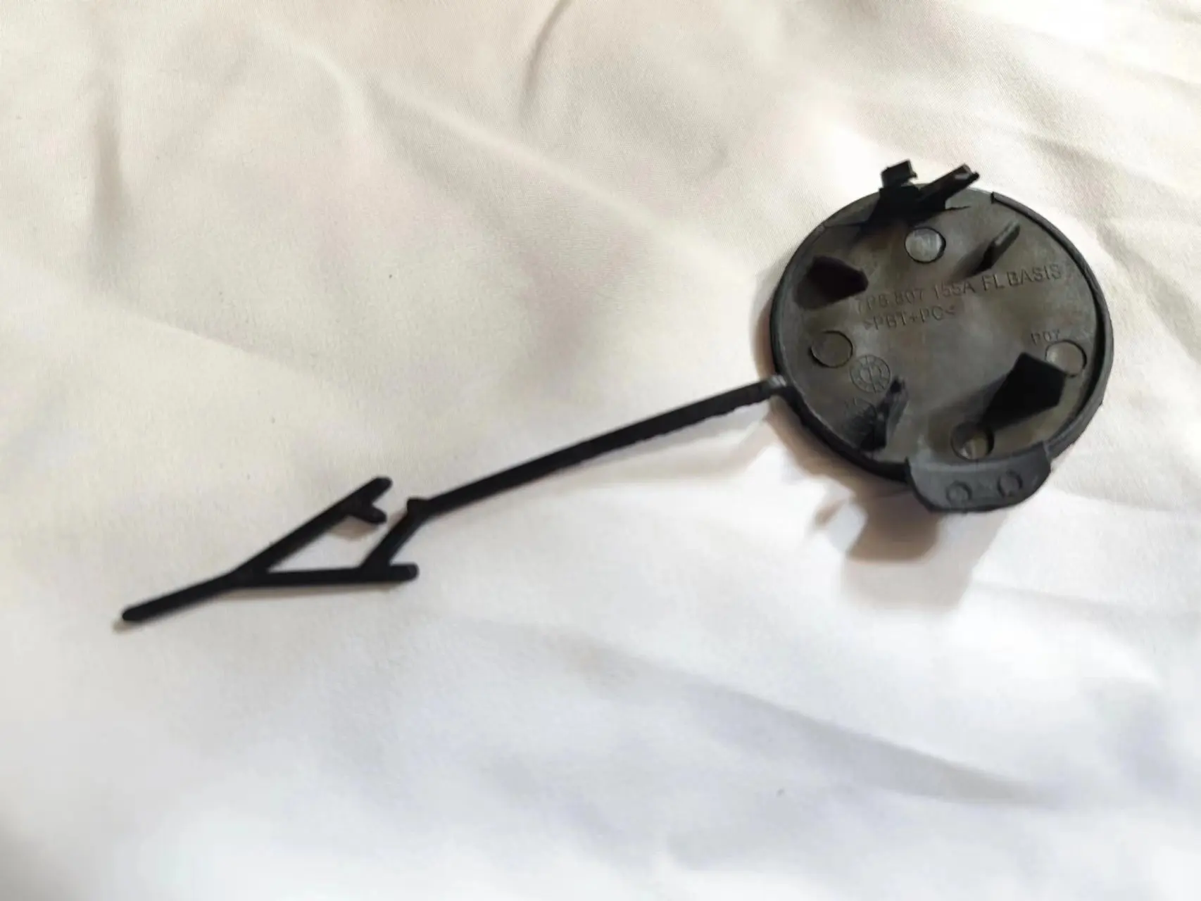 Front Bumper Tow Hook Eye Cover for Porsche Cayenne 92A 95850515540 95850515640