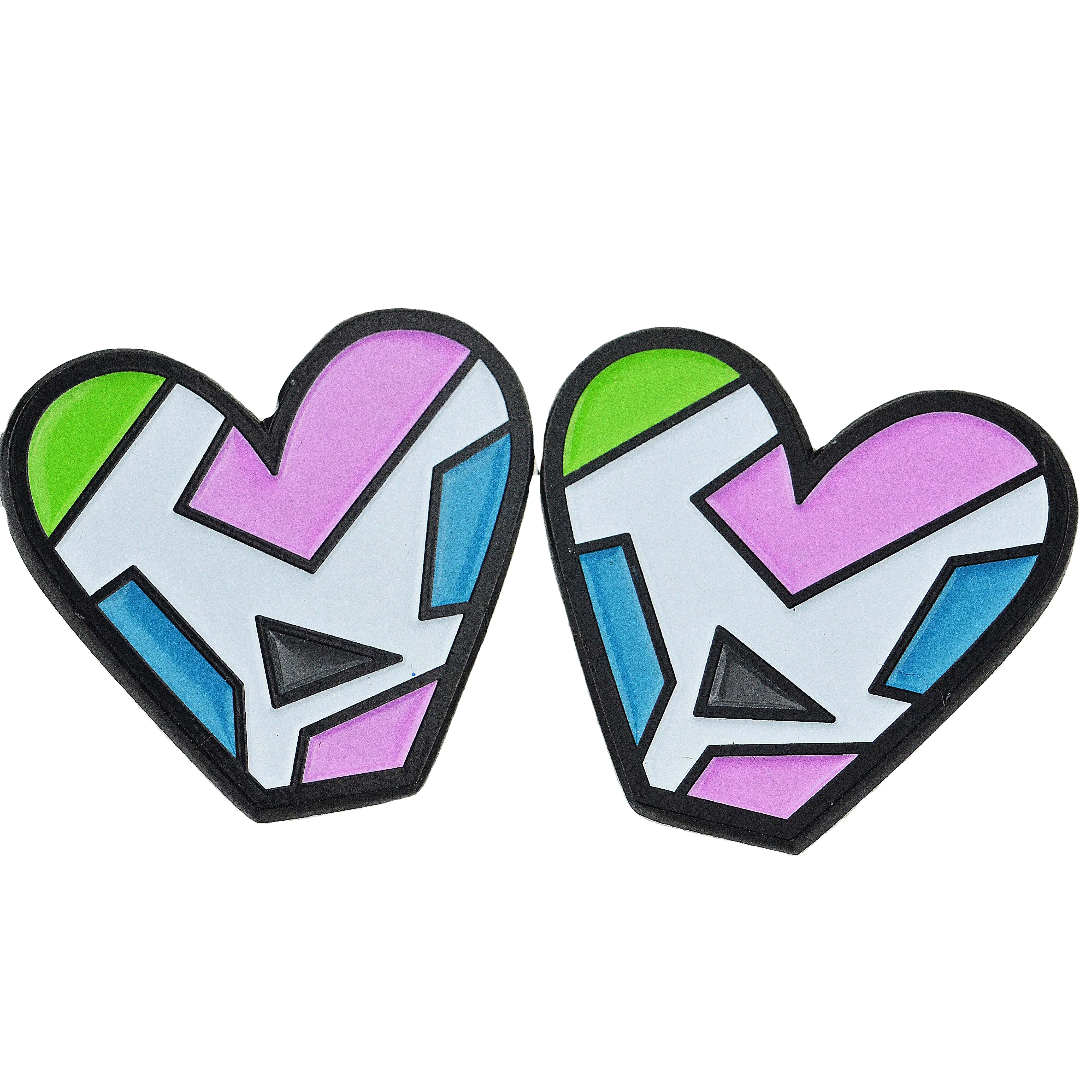 Factory Cheap Manufacture Emblem Badge Custom Pin Heart Pin Badge