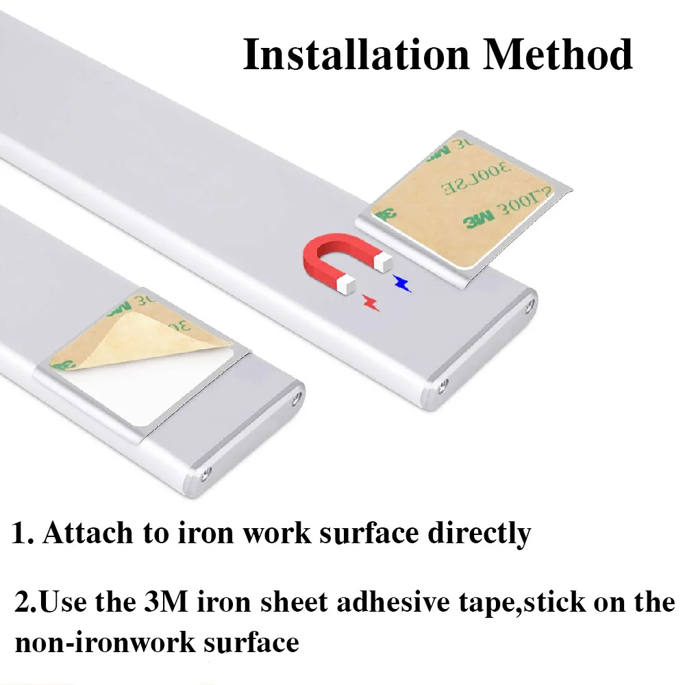 New Item Rechargeable LED Closet Light Motion Sensor Under Cabinet Light Use for Closet Cabinet Wardrobe