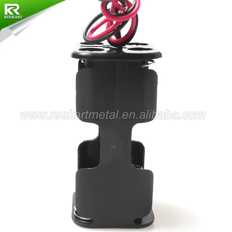 High Quality 4 x AA Battery Holder 6V Battery Back To Back Case Box With Wire Leads