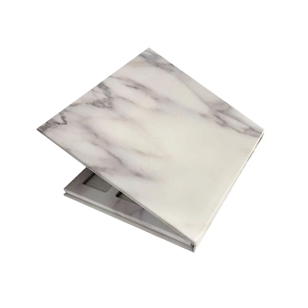 Private Label 9 color Eyeshadow Empty Palette 26mm Empty Eyeshadow Container marble magnetic palette 12 holes