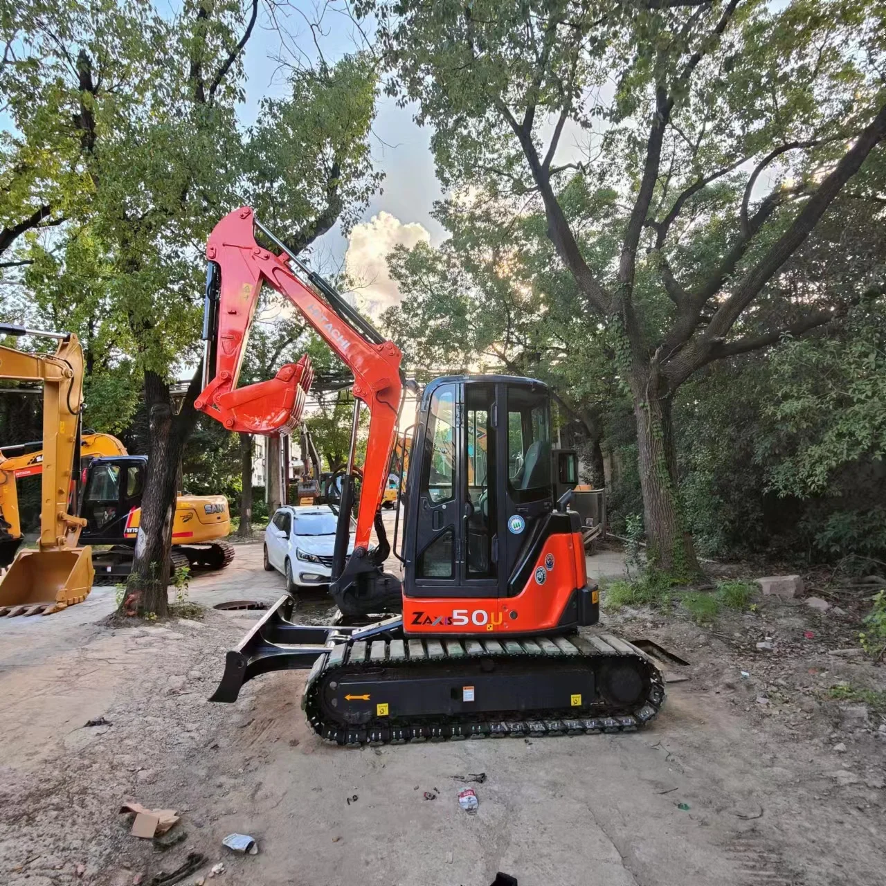 Original used hitachi zx50u with high quality hitachi zx50 crawler used hitachi zx50u with EPA for sale
