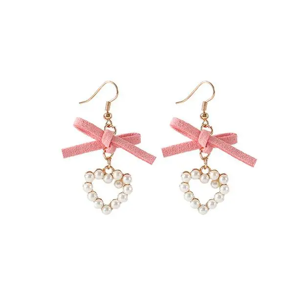 
statement custom freshwater pearl jewelry natural real pearl cross drop earrings 