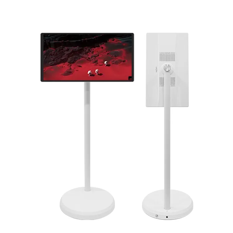 Vertical Display Wireless Wifi Rollable Jcpc Bestietv Free Touch Screen Stand Tv Follow By Me Lcd Screen For Car Light