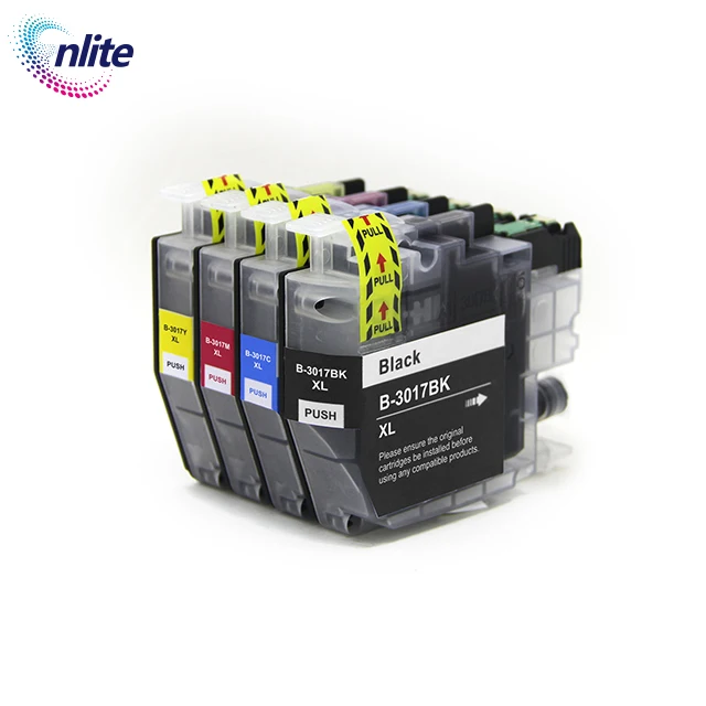 Премиум совместимый цветной Lc3017 Lc3017xl струйный картридж с чернилами для Mfc-j5330dw Mfc-j6530dw принтер