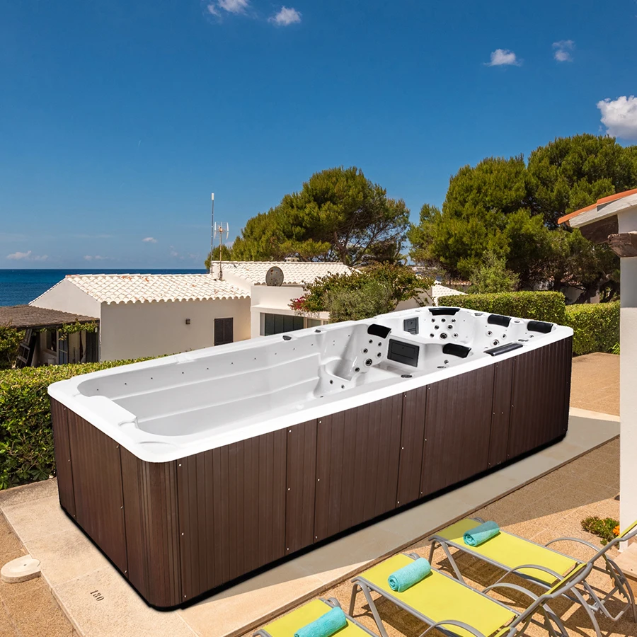 Гидромассажная Ванна на 6-7 персон функция вечеринки массаж уличное джакузи отдельно стоящие