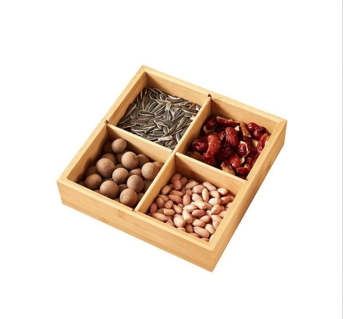 Gourmet Collection  Mixed Nuts Gift Basket in Reusable Wooden Tray