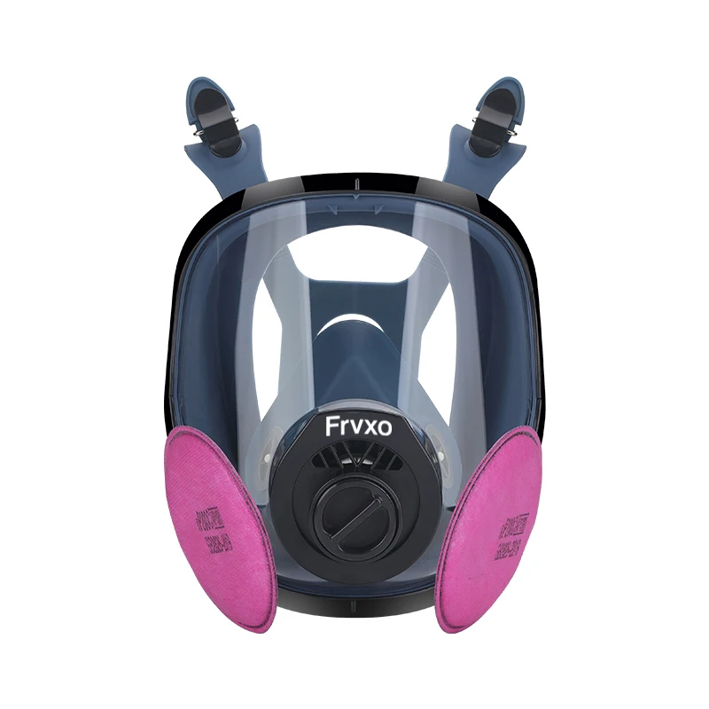 Full Face Gas Masks Survival Nuclear and Chemical with 40mm Activated Carbon Filter