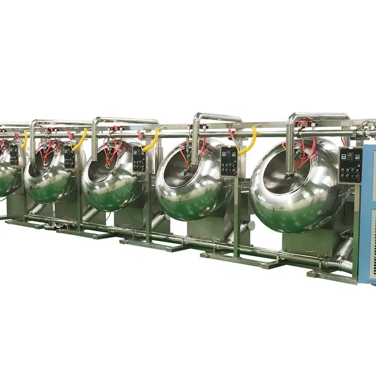 chocolate spray coating machine chocolate covered nuts making machine