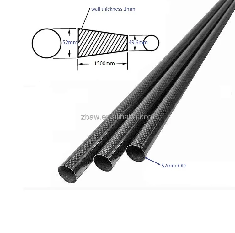 high quality cheaper Carbon fiber tube