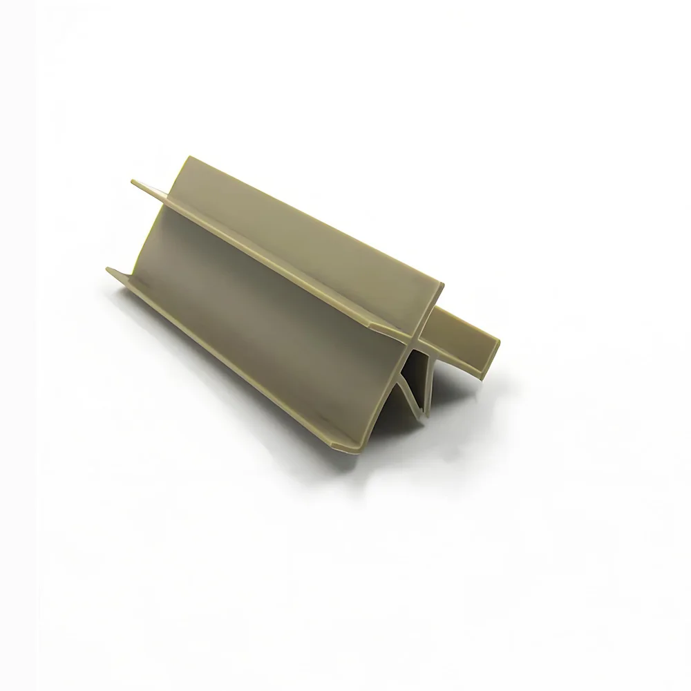 Garage Door Bottom Threshold Plastic extruded strip Seal Strip garage door side plastic seal led plastic profiles