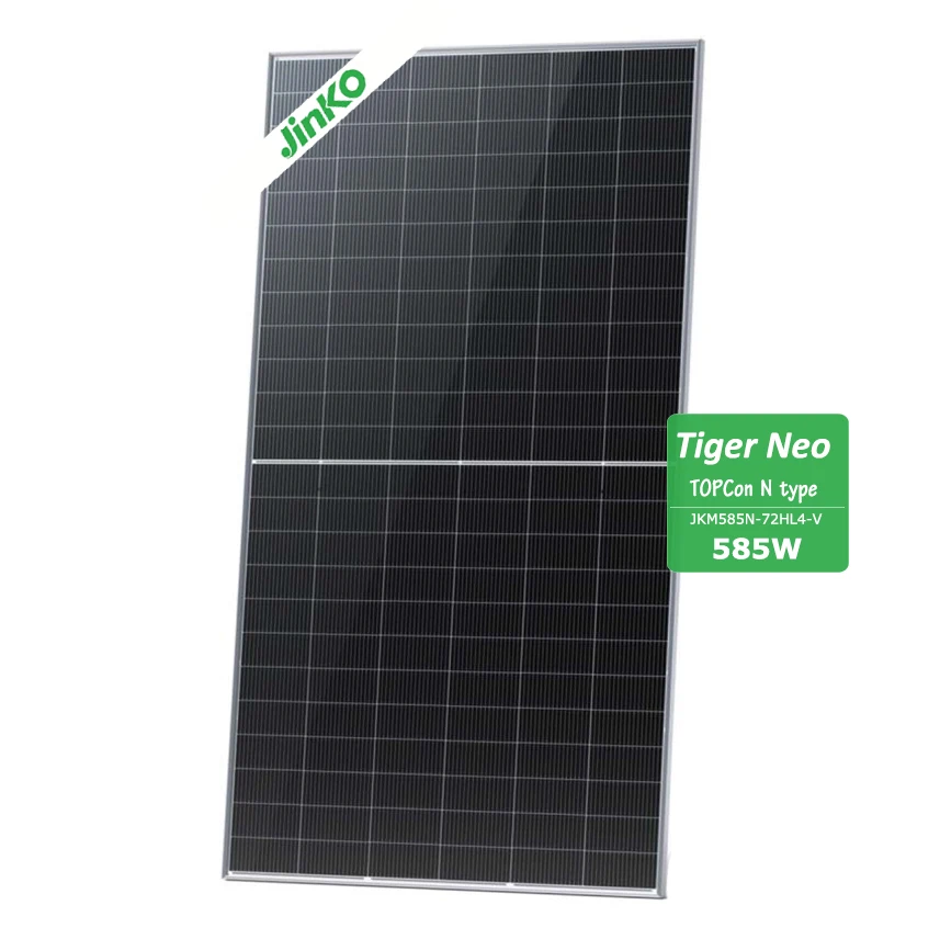 Jinko Tiger Neo N-Type Longi Himo X6 Mono Solar Panel 565W 570 Watt 580W 590W TOPCon N Type Monofacial Solar Panels Plates Jinko