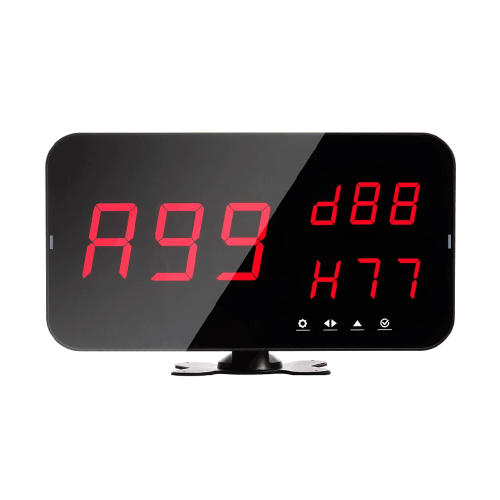 Queue Machine For Hospital 1 Display 1 Keypad Queue Calling System Wireless Calling System Restaurant Management System