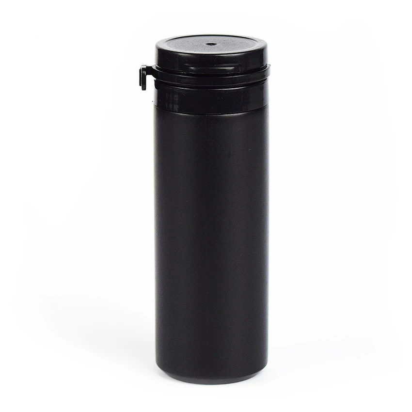 Alibaba china black pp bottle health care product bottle,black plastic botttle in stock