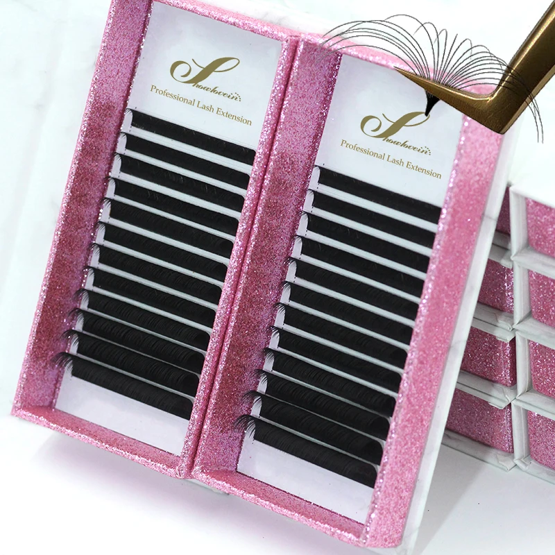 Korean PBT Volume Lash Extension Trays Private Label Individual Volume Eyelash Extension Trays