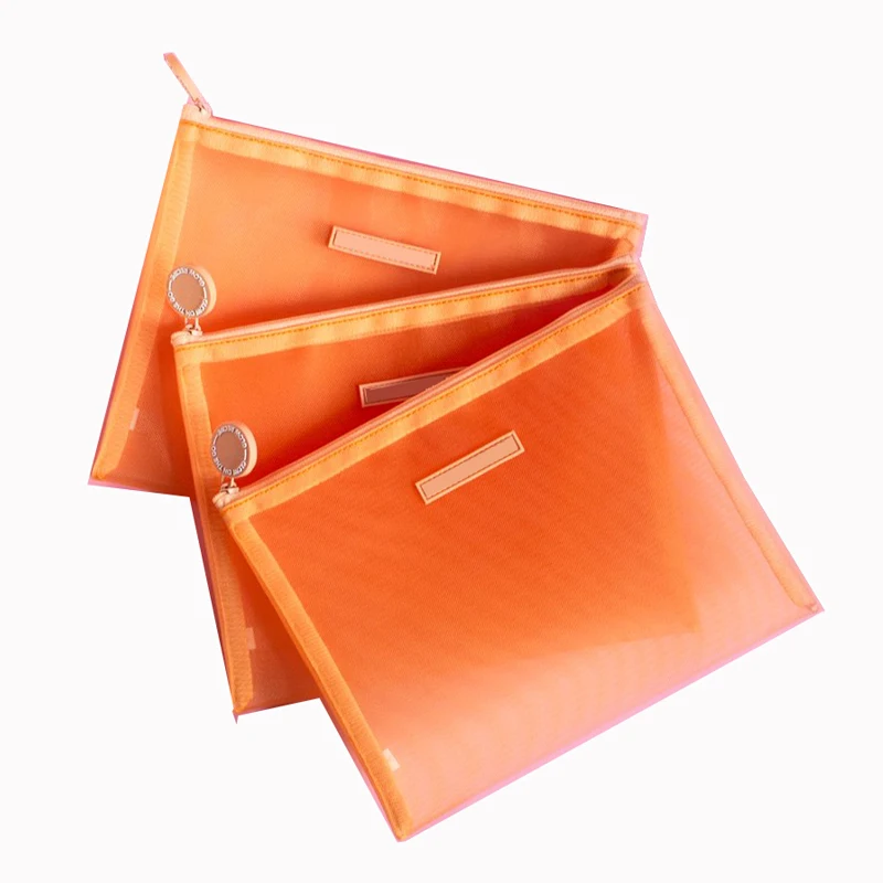 
 Нейлоновая прозрачная сетчатая дорожная сумка с различными вариантами цвета  