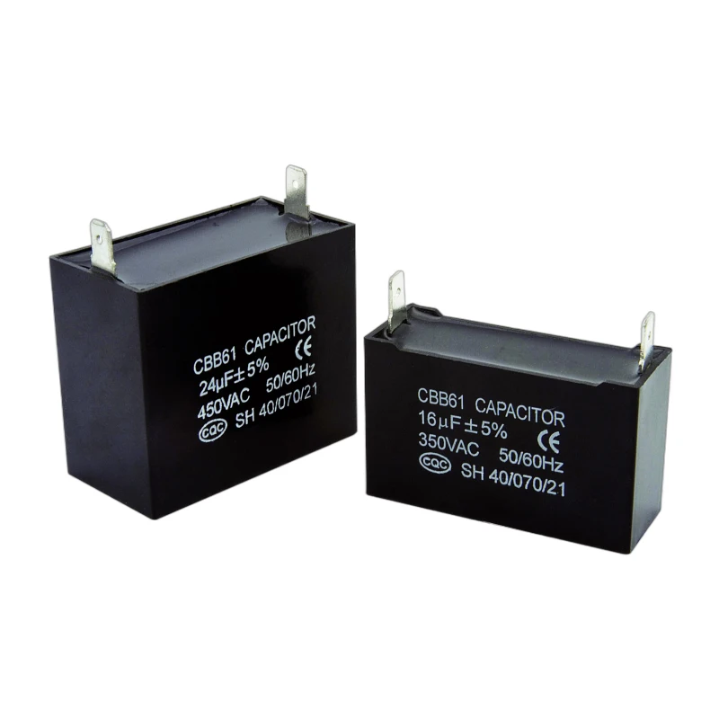 CBB61 300Vac 4uF Fan Capacitor for Air Conditioning Accessories