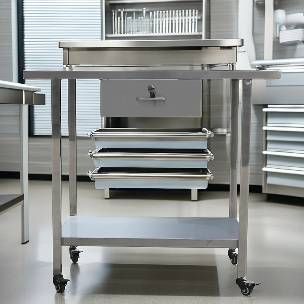 Vet Equipment Animal Use Pet Treatment Table Medical dog Examination bed  Veterinary Operating Table