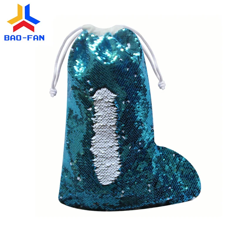 Hot sale sublimation glitter magic Sequin christmas