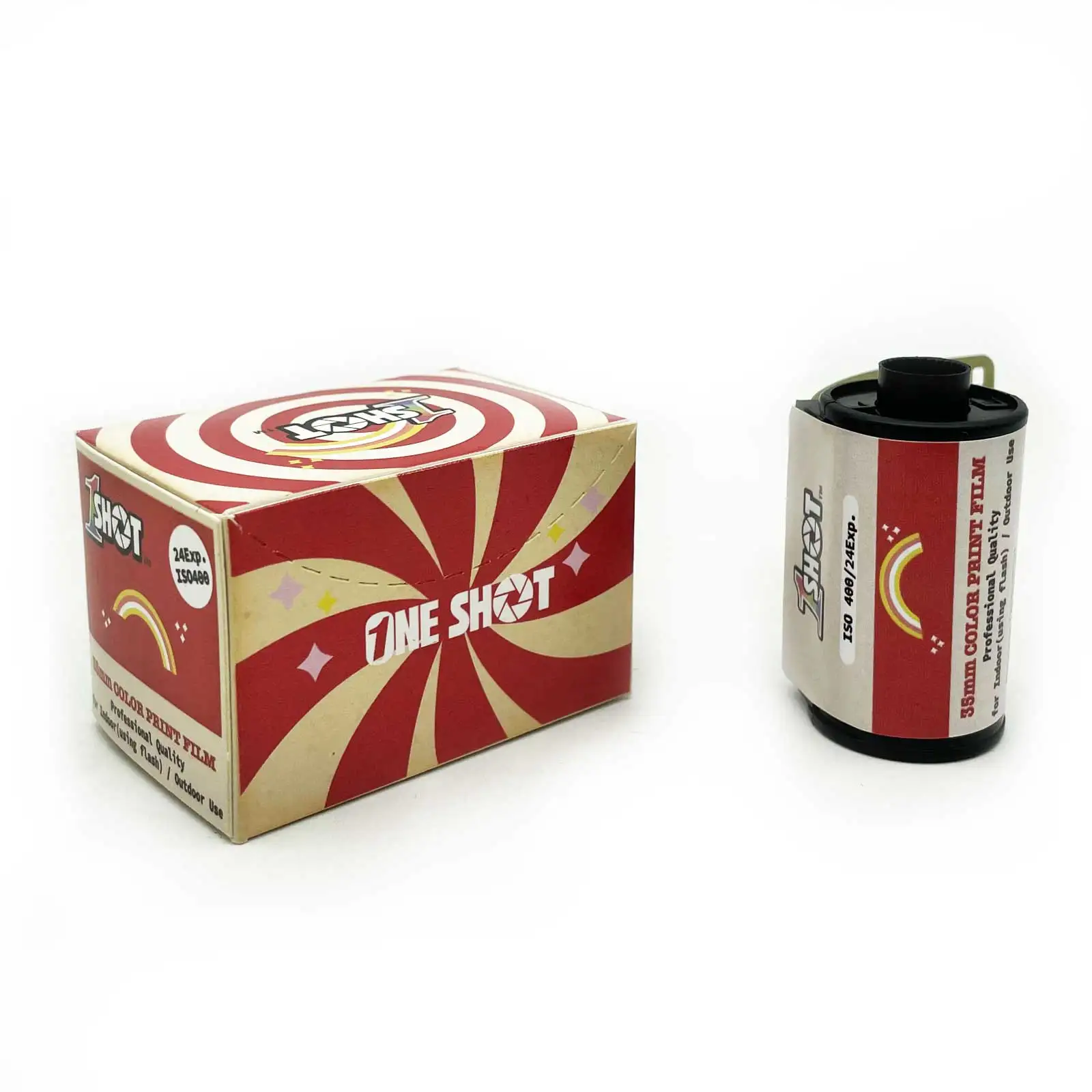 Цветная пленка ISO400/24exp 35 мм 27exp One shot 1