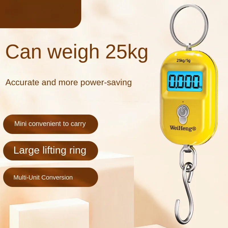 Mini LCD screen Hand Held Pocket Ocs durable Industrial Digital Colorful Weight Scales Portable Crane Electronic Hook Scale
