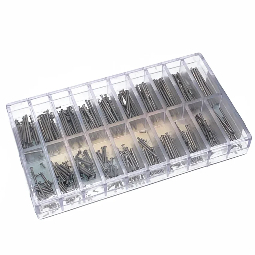 
Watch parts 300PCS Boxed Lugs Watch Band Spring Strap Link Pin 