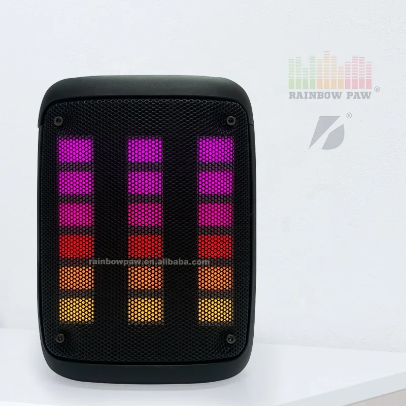 Best quality kts bt 5.0 speaker kts-1897 professional portable outdoor wireless 3 inch mini design speaker with rgb party light
