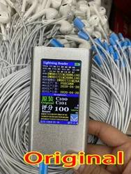 100% оригинальная Проводная гарнитура C100 наушники-вкладыши с микрофоном для Apple iPhone 12 11 x xr xs 7 6 Pro