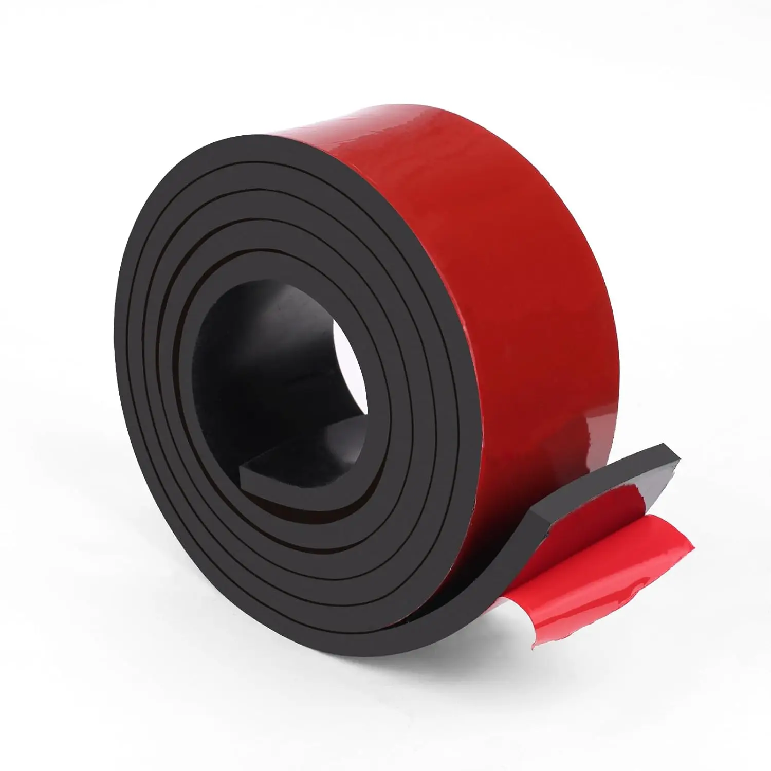Adhesive rubber tape Solid Rubber Strips Self Stick Black Neoprene Rubber Rolls Perfect for DIY Insulation Cushion Gasket