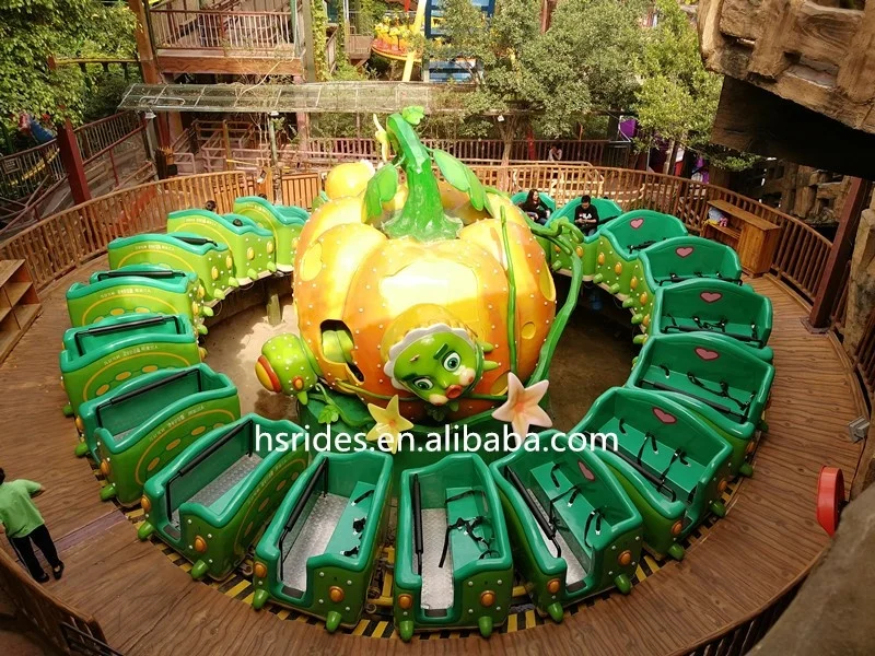 Crazy Worm Roller Coaster Amusement Park Rides for Sale