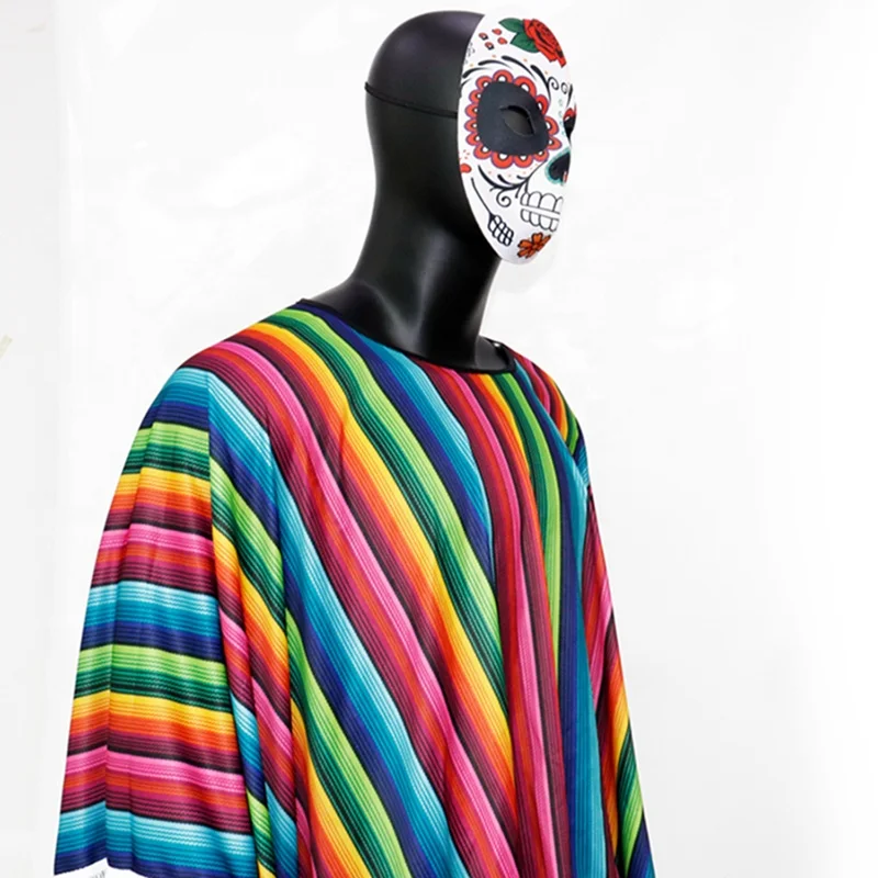 Halloween Undead Skeleton Flower Mask, Day of the Dead cosplay masquerade spooky party holiday  decoration Mexican style Venice