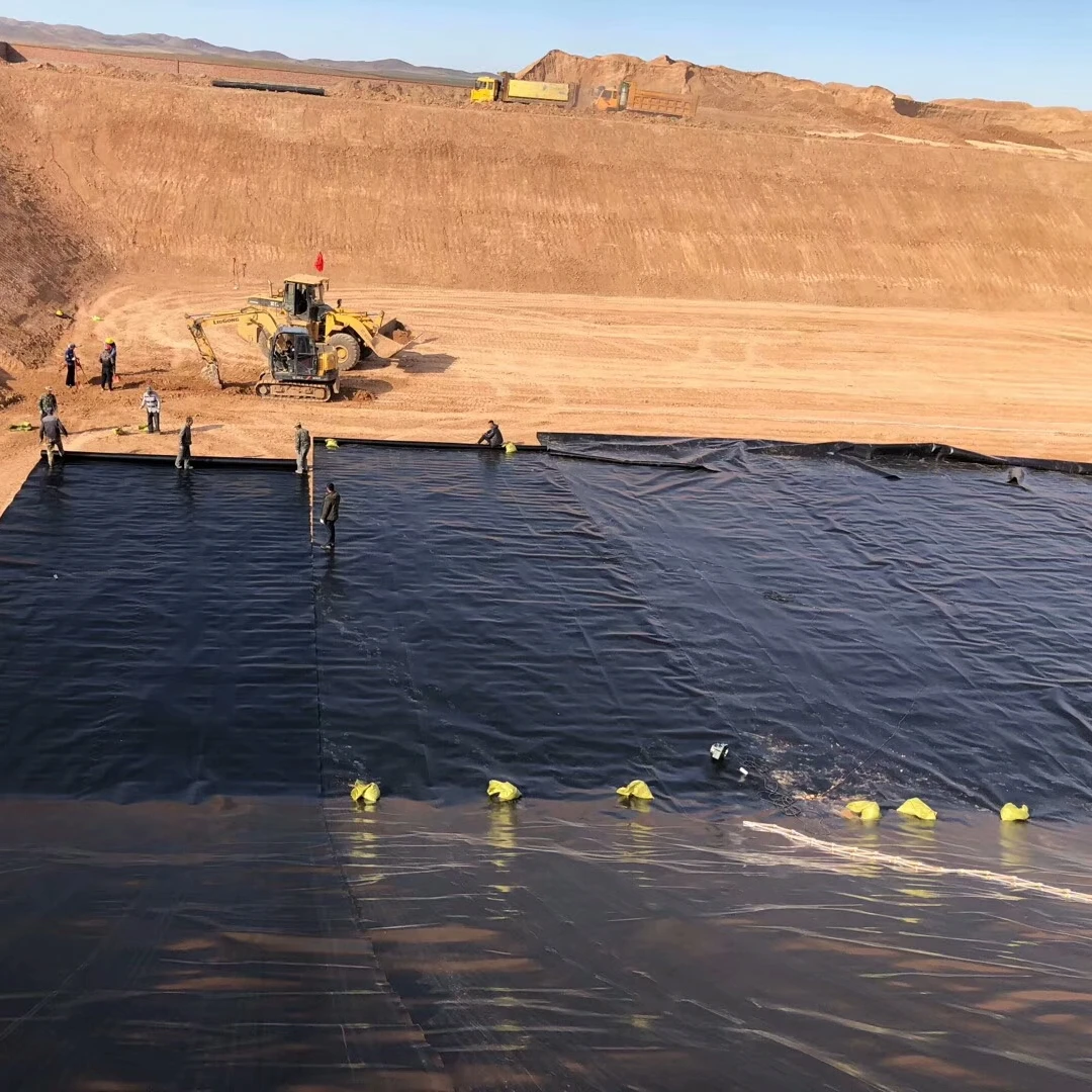 Непроницаемый hdpe сельскохозяйственный пруд вкладыш 2 мм Водонепроницаемые геомембраны бассейны для пресной воды цена