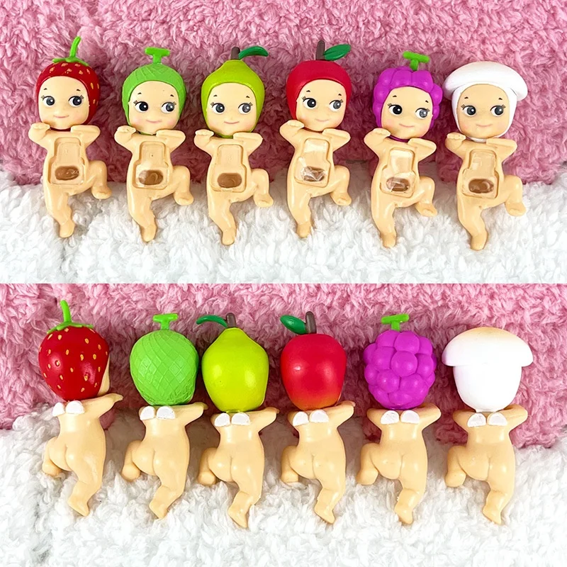 JM Wholesale Sonny Angels Figure With Blind Box Cute Animal Fashion Dolls Lying Down Angel Figurines Car mobile phone decoration