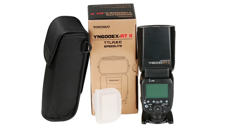 Оригинальная вспышка YONGNUO YN600EX-RT II 2 4G Wireless HSS 1/8000s Master TTL для камеры Canon 600EX-RT YN600EX
