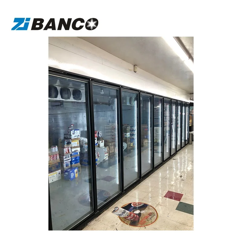 Supermarket Refrigeration Walk In Freezer Cold Room, Supermarket Walk In Cooler