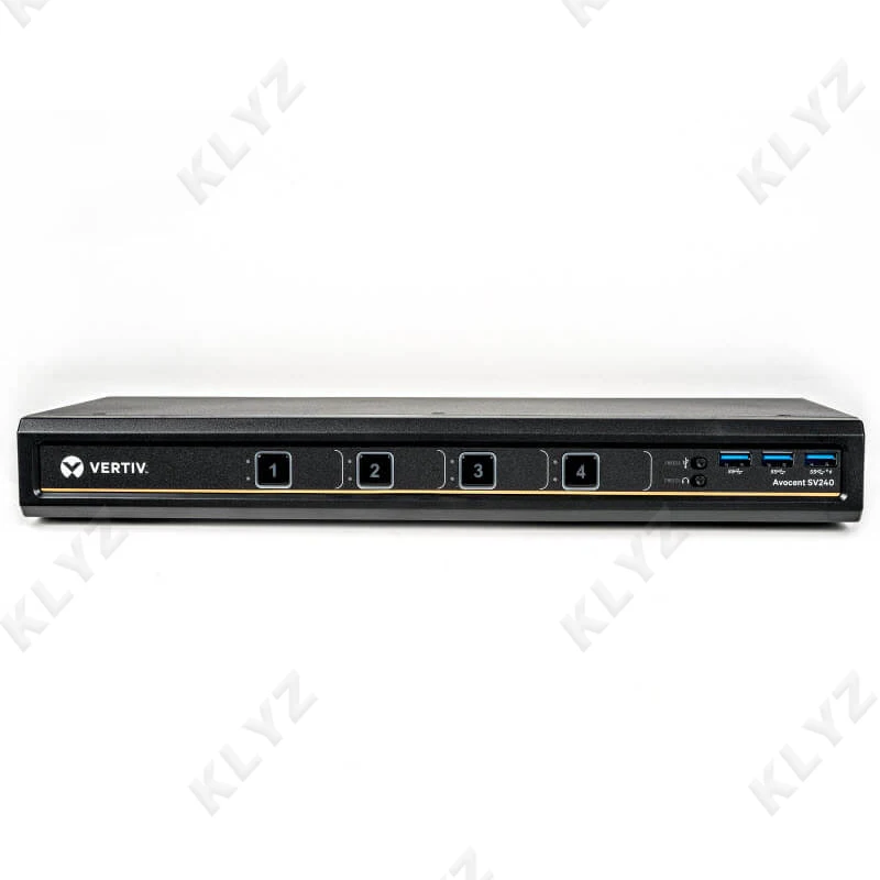 Vertiv avocent SV200 series sv240 Desktop usb kvm switch 4 port computer interfaces